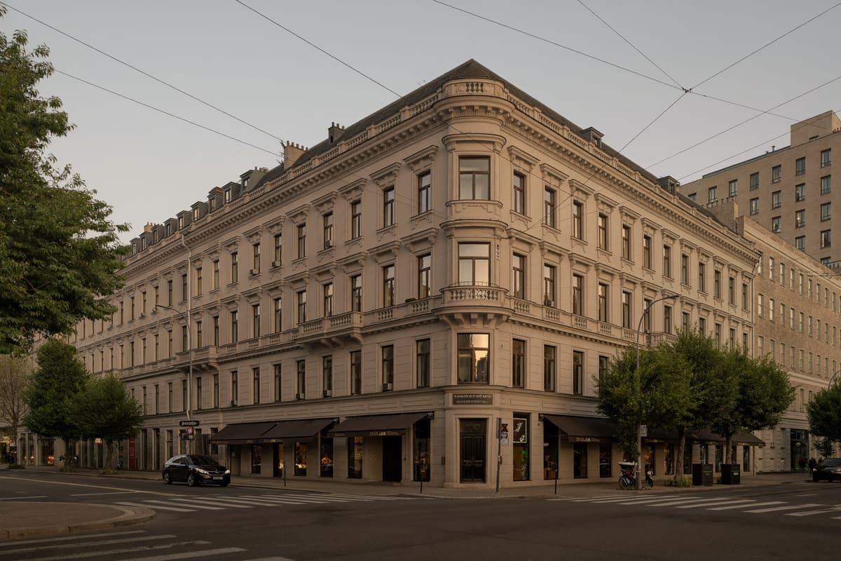 Wohn- und Geschäftshaus, Kottbusser Damm, Berlin-Neukölln (Symbolfoto)